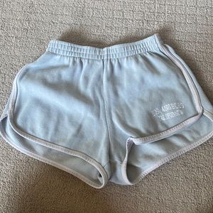 brandy melville/john galt light blue lisette shorts